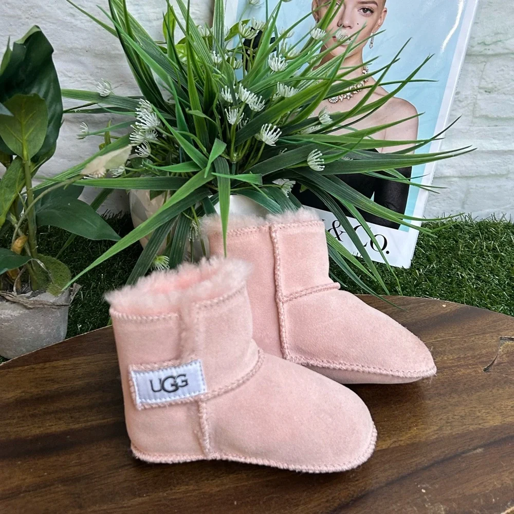 UGG Kids - Erin suede boots - kids - M  $82.00 Color: Baby Pink